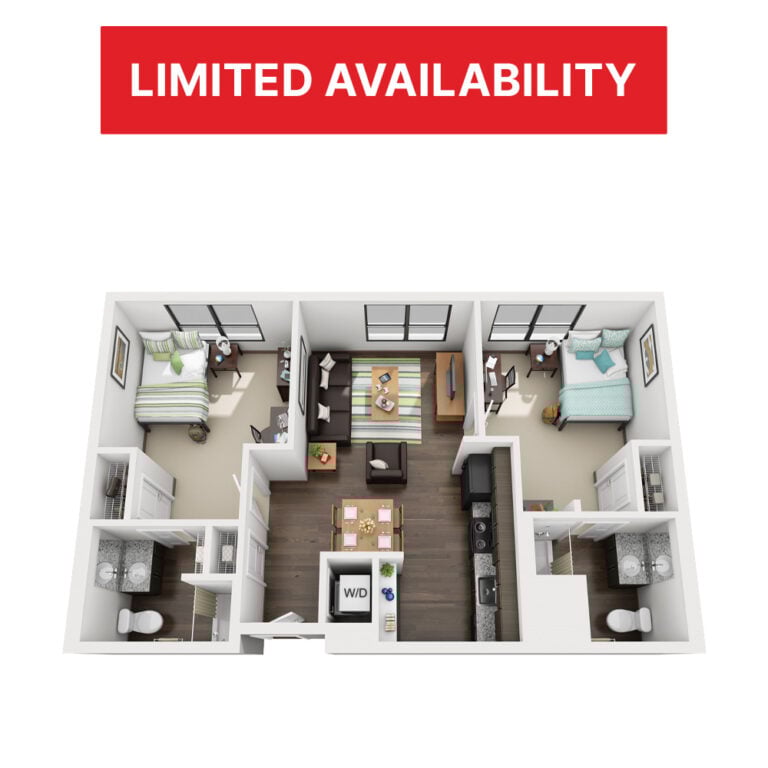 TwoBedroom Student Apartments In Atlanta Near GSU