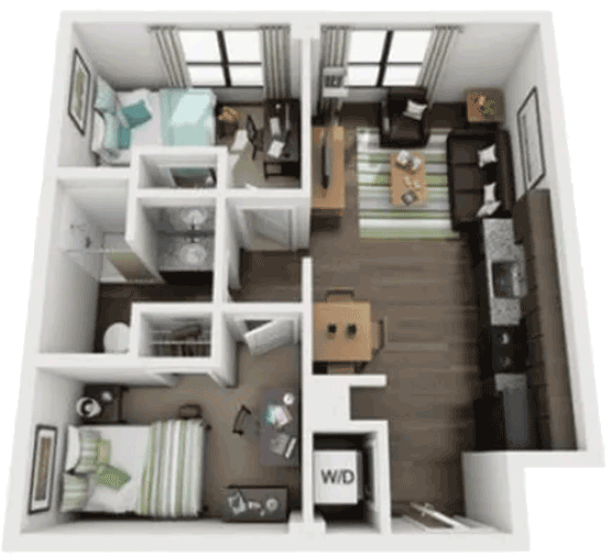 TwoBedroom Student Apartments In Atlanta Near GSU